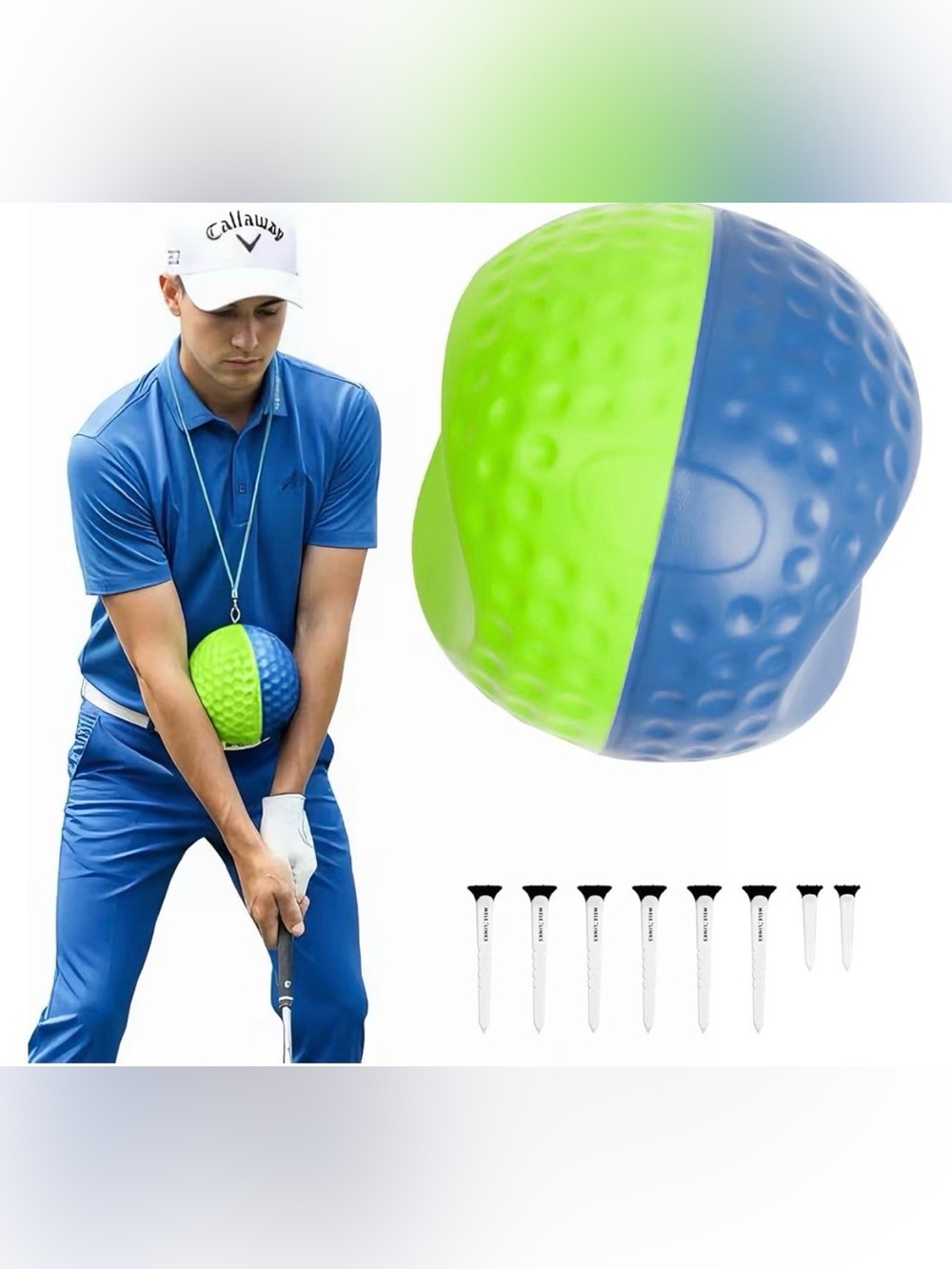 Golf Training Aid Ball for Impact Precision & Consistent Swings